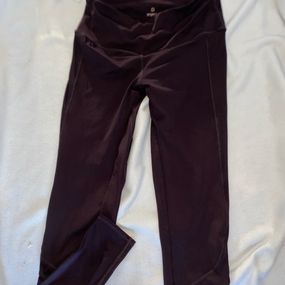 dark purple tangerine leggings!! BRAND NEW!